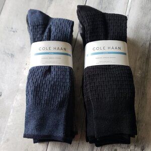 NWT - 12-pair Cole Haan Men's Dress Socks Men's shoe size 7-12